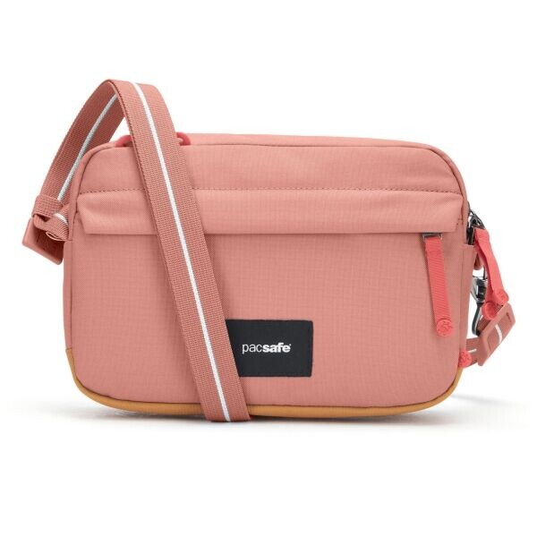 Pacsafe GO CROSSBODY Crossbody taška, růžová, velikost
