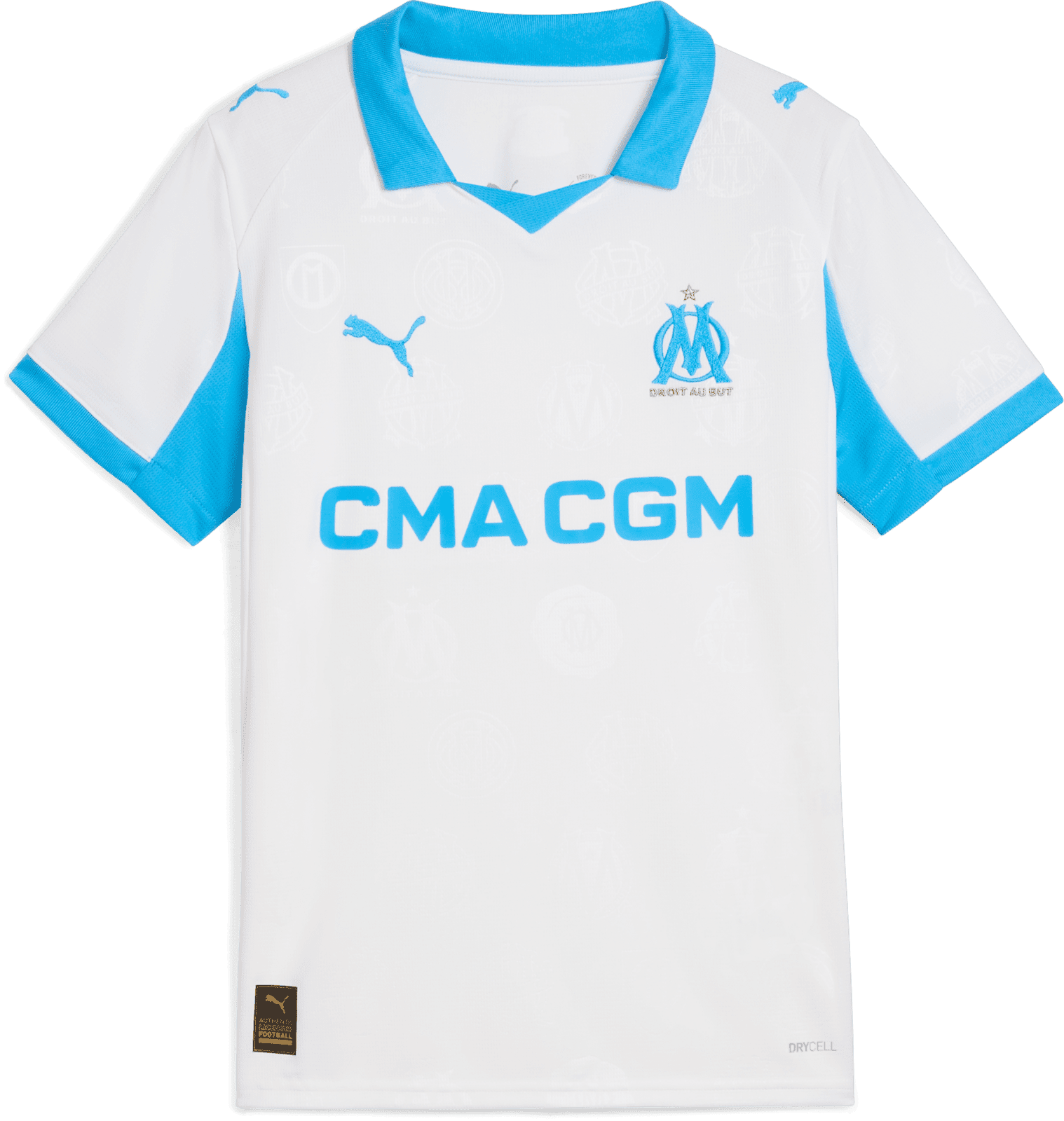 Dres Puma OM Home Jersey Replica Jr 2025/26