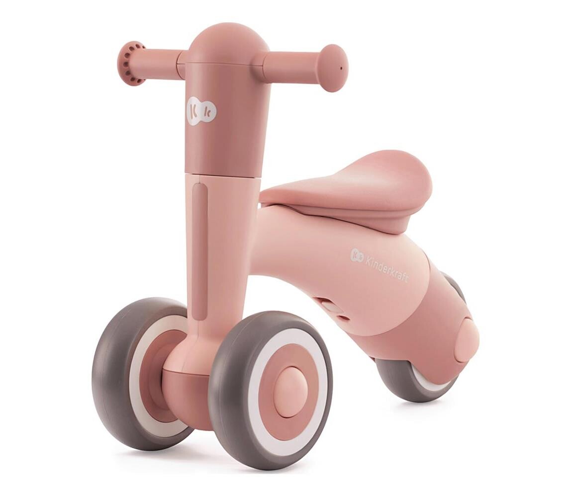 Kinderkraft KINDERKRAFT - Odrážedlo MINIBI Premium růžová