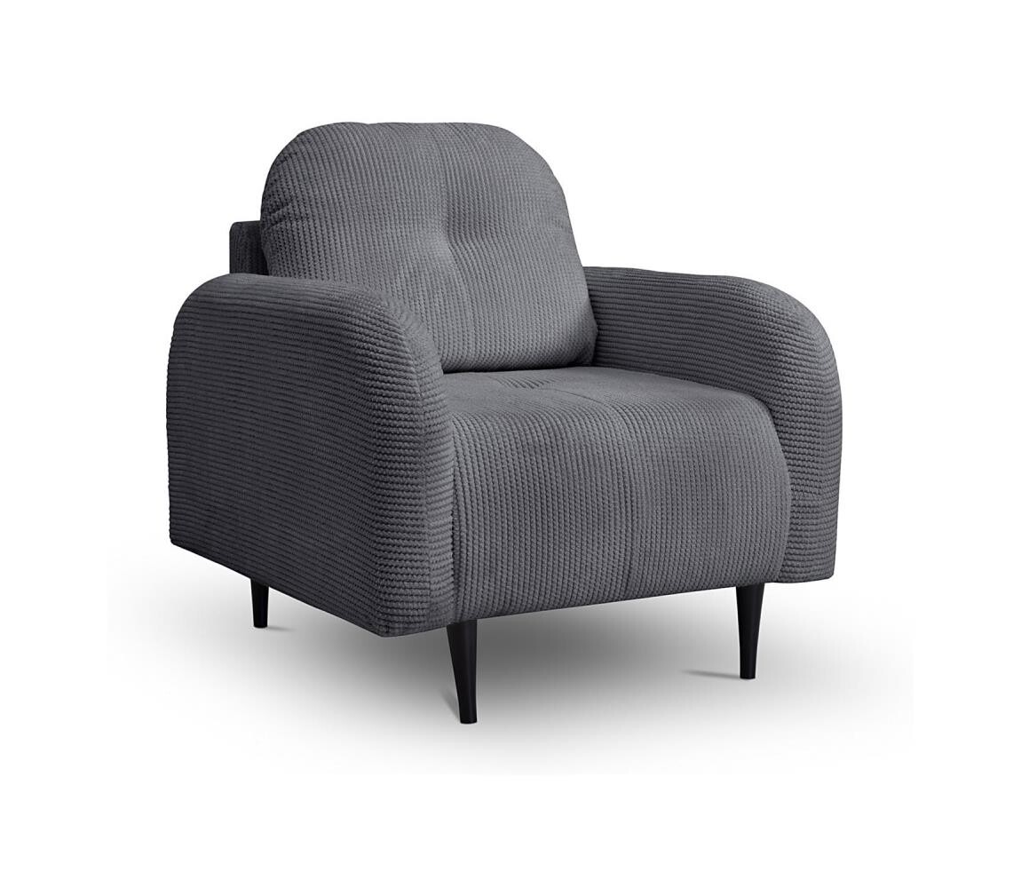 Čalouněné křeslo CLOUDY šedá