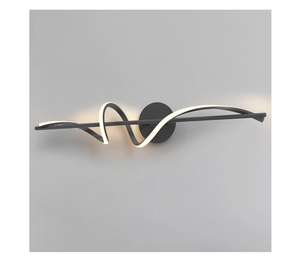 ONLI ONLI - LED Nástěnné svítidlo TWIST LED/25W/230V 4000K černá