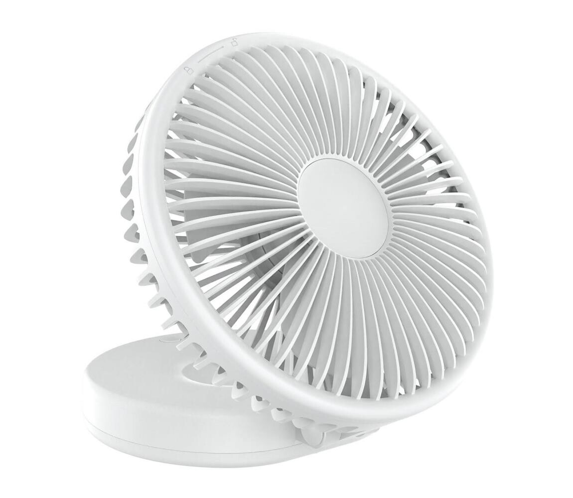 Nabíjecí stolní látor 10W/5V 2400 mAh bílá