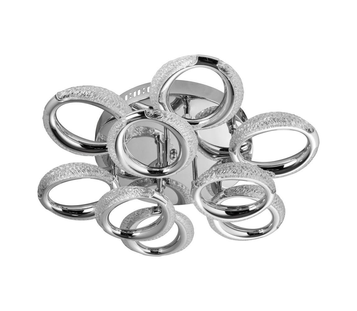 LED Stropní svítidlo 9xLED/14W/230V 3000-5000K pr. 53 cm lesklý chrom