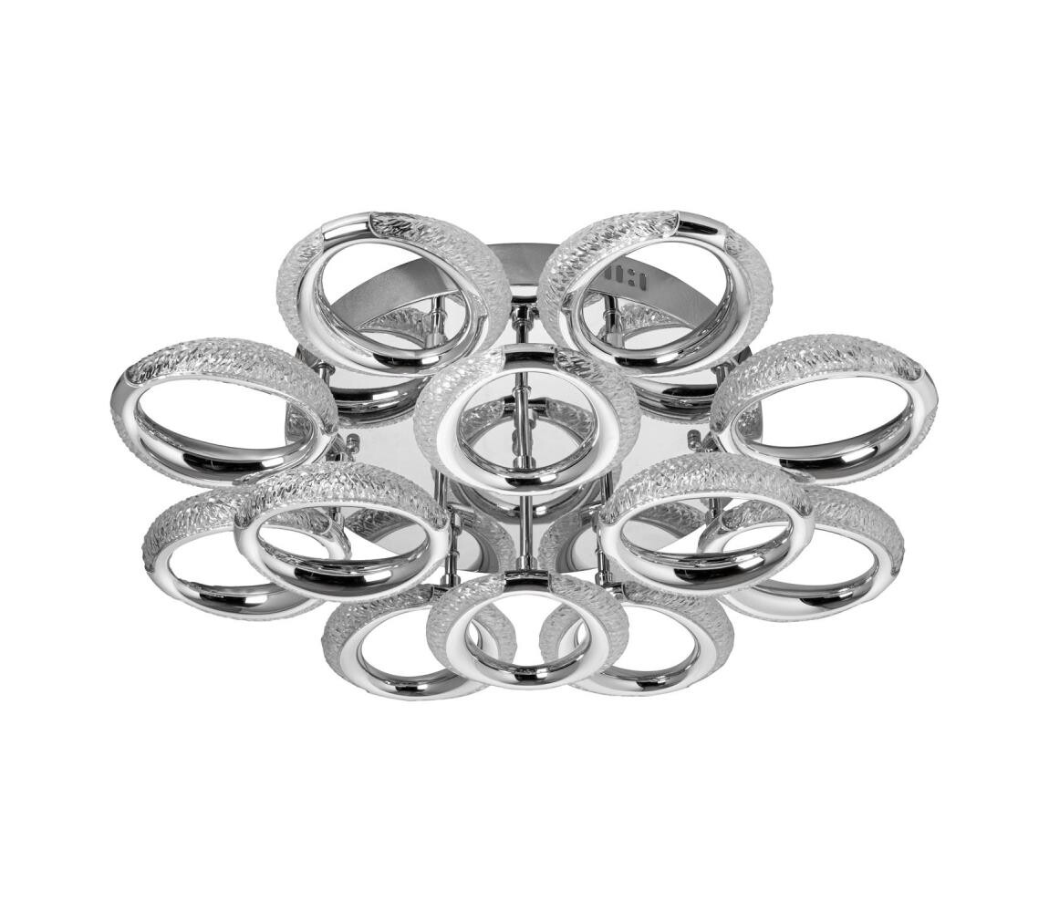 LED Stropní svítidlo 12xLED/14W/230V 3000-5000K pr. 60 cm lesklý chrom