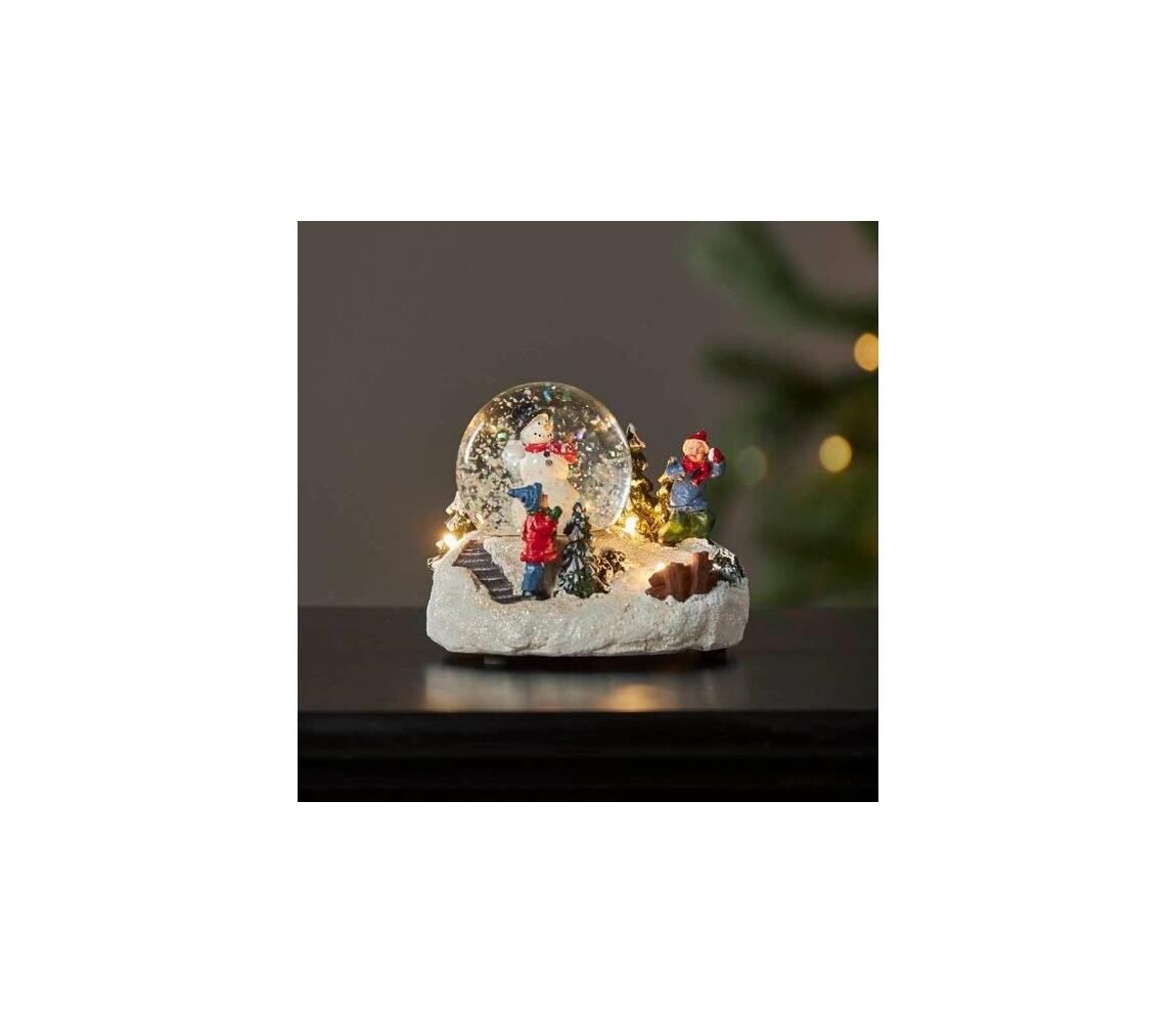 Eglo 411482 - LED Vánoční dekorace WINTERVILLE LED/2xAAA sněžítko 411482