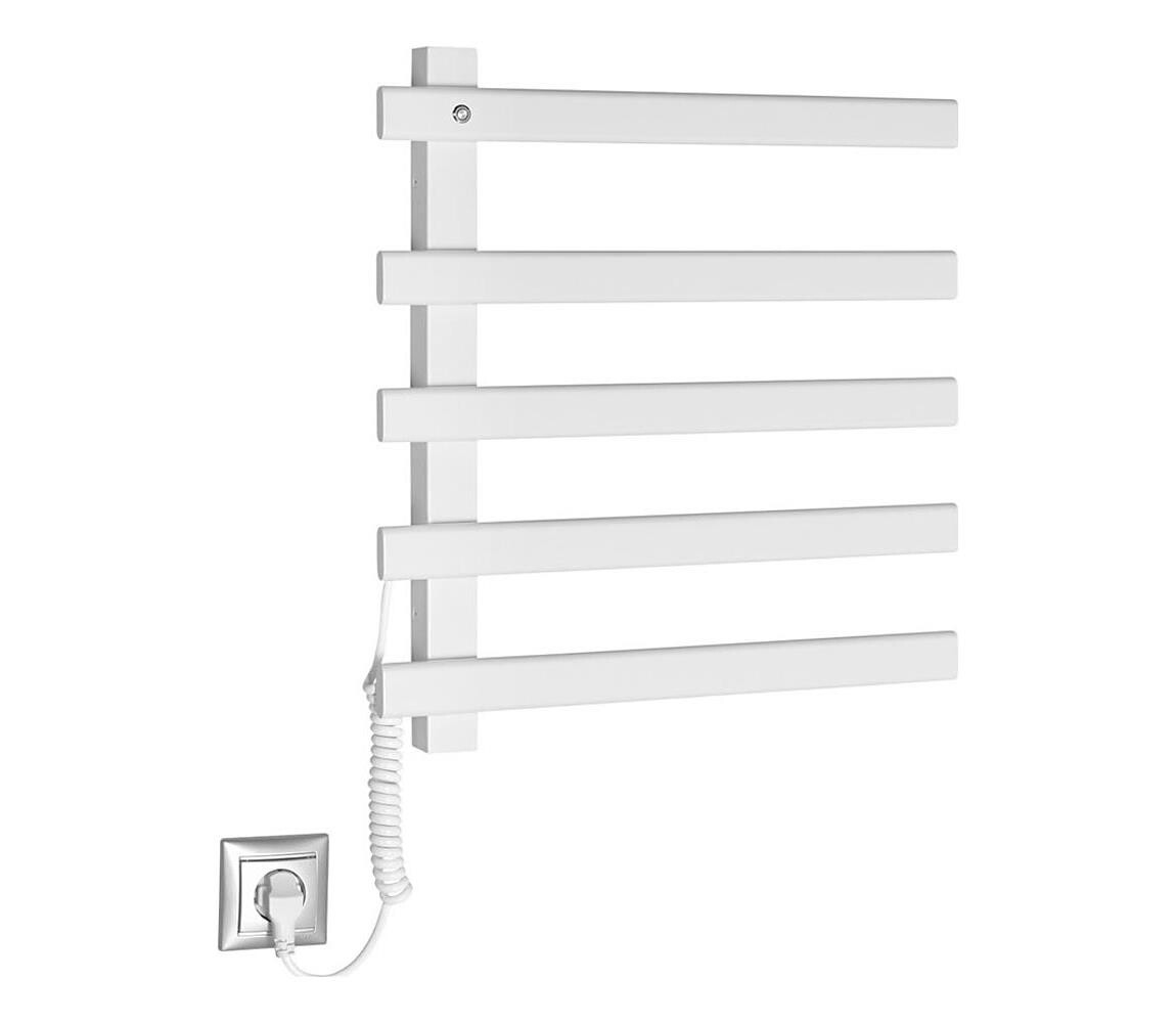 Sapho Sapho - Elektrický sušák na ručníky ELCOR 63W/230V 52 cm matná bílá levá