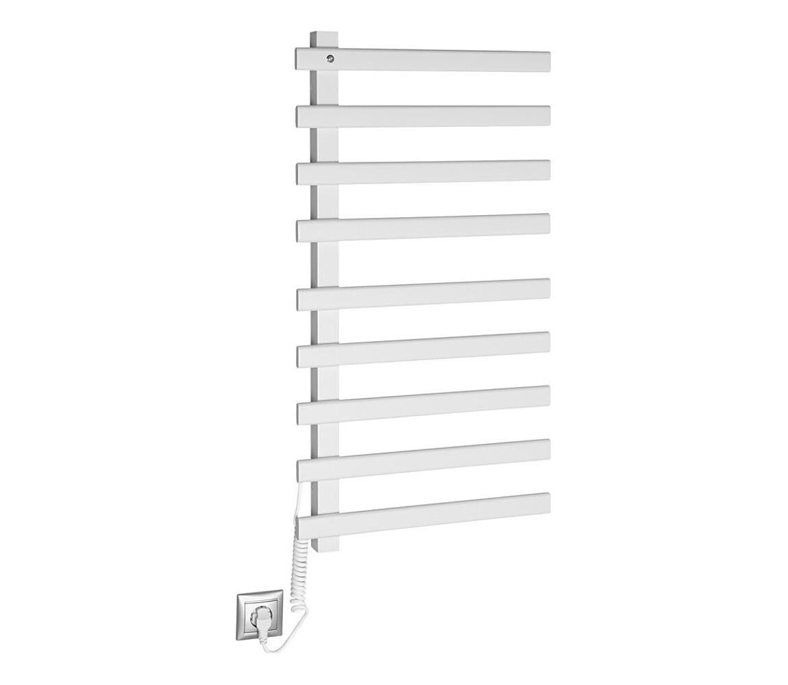 Sapho Sapho - Elektrický sušák na ručníky ELCOR 128W/230V 92 cm matná bílá levá