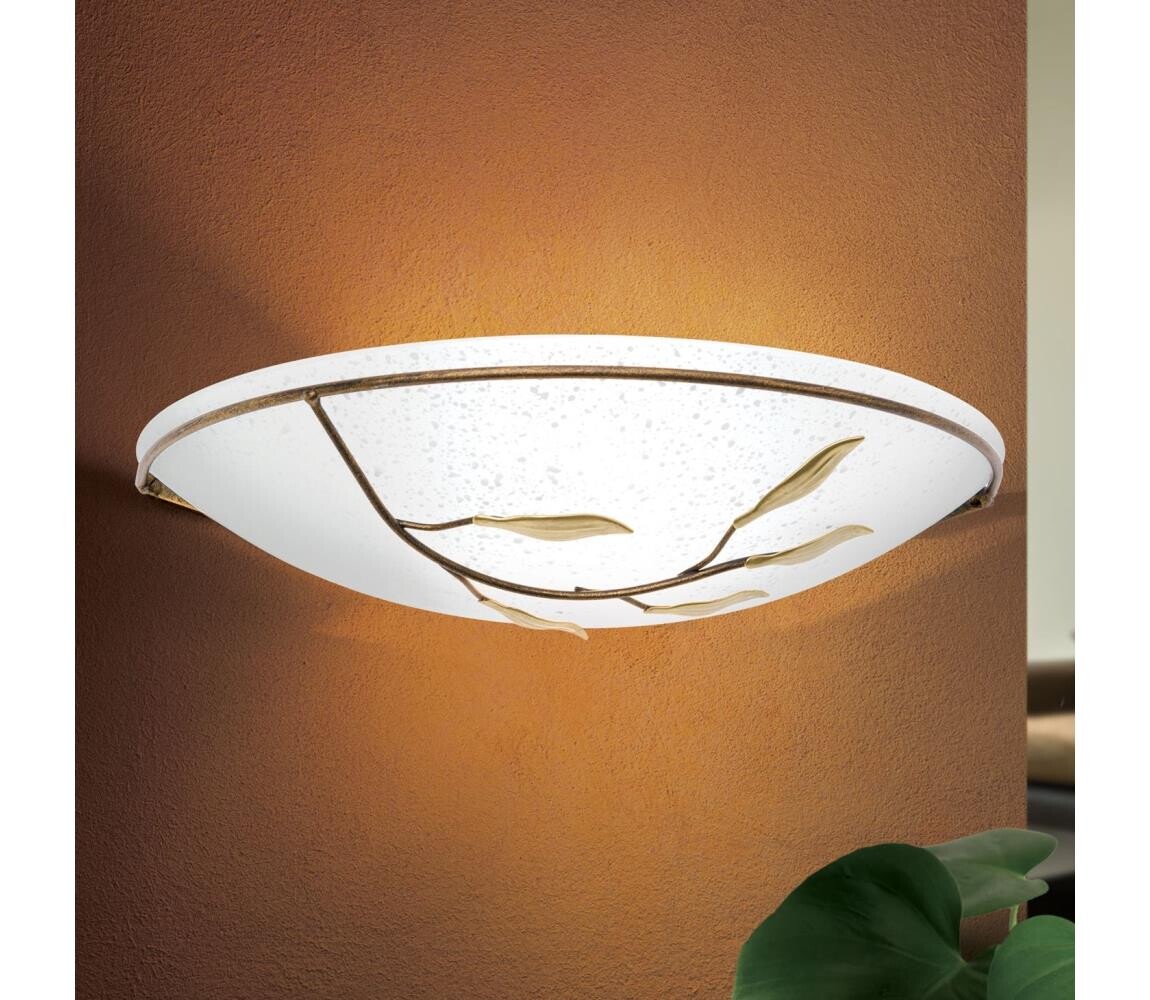 Orion Orion WA 2-943/1 - Nástěnné svítidlo LUCA 1xE27/60W/230V bronz/patina