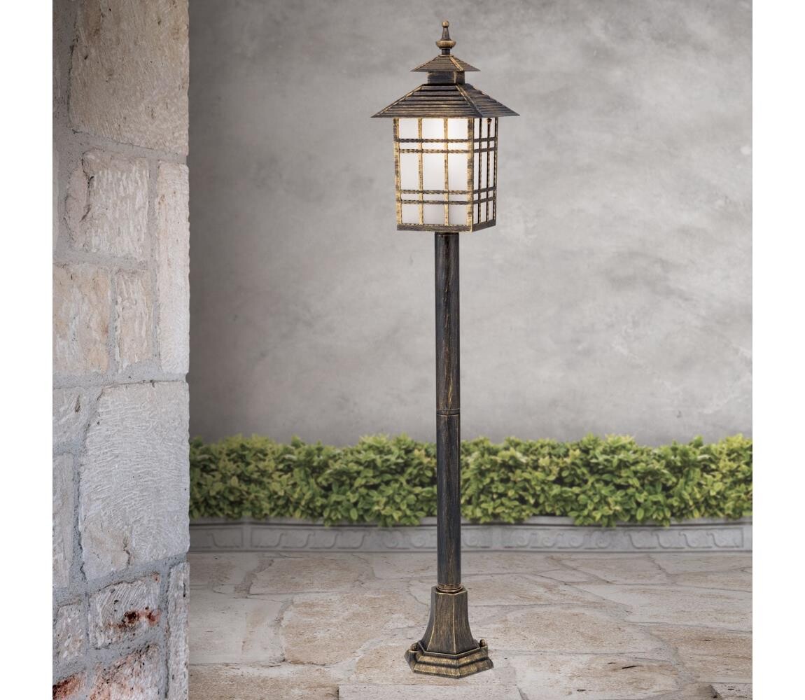 Orion Orion AL 11-1117/1 - Venkovní lampa KIKO 1xE27/11W/230V IP44 bronz/patina