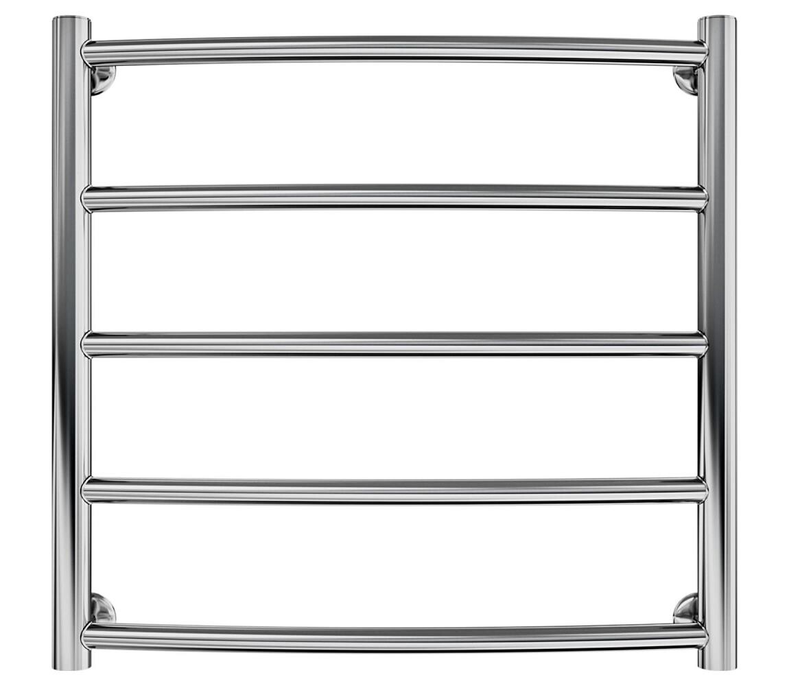 Mario-Radiators Koupelnový žebříkový radiátor CLASSIC 102W/230V 50x53 cm nerez/lesklý chrom
