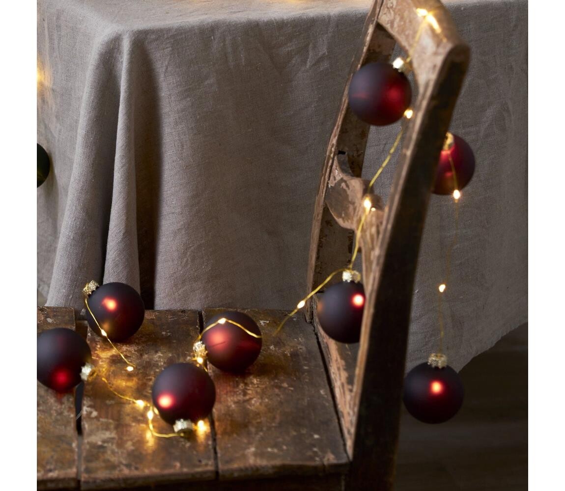 Eglo Eglo 411559 - Vánoční řetěz BLISS 22xLED/3xAA 2,6m teplá bílá