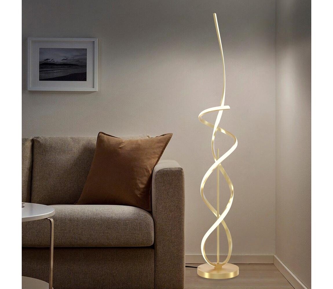 ONLI ONLI - LED Stojací lampa KIRA LED/31W/230V 4000K zlatá