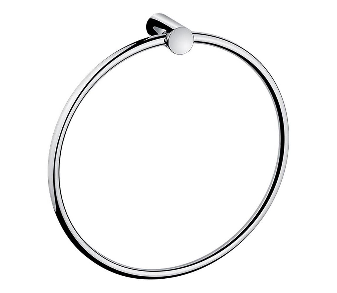 NIMCO NIMCO BR 11060L-26 - Nástěnný věšák na ručníky BORMO pr. 20 cm lesklý chrom