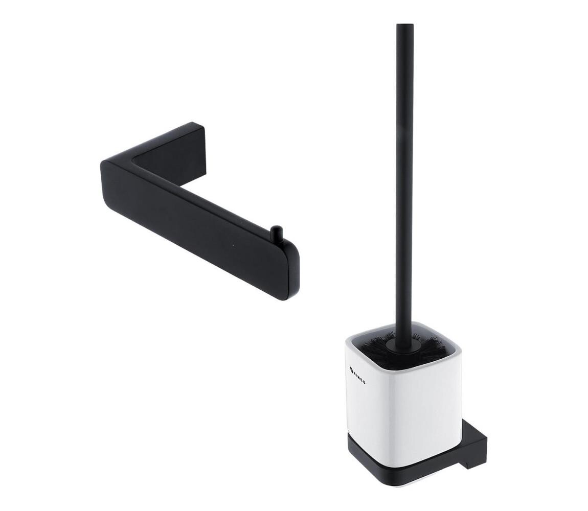 NIMCO NIMCO MAC set-94KN-90 - Nástěnná WC štětka a držák toaletního papíru MAYA