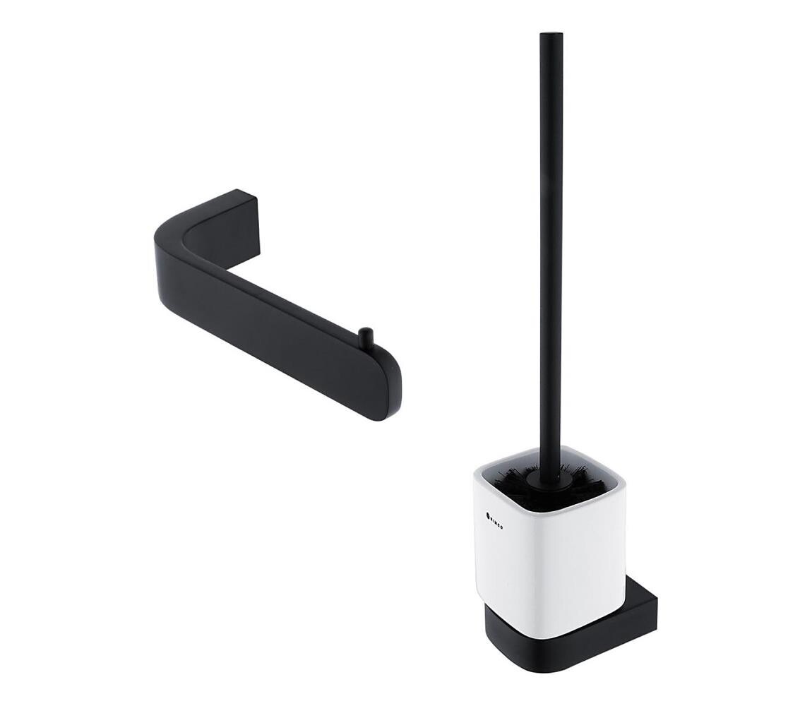 NIMCO NIMCO NKC set-94KN-90 - Nástěnná WC štětka a držák toaletního papíru NIKAU