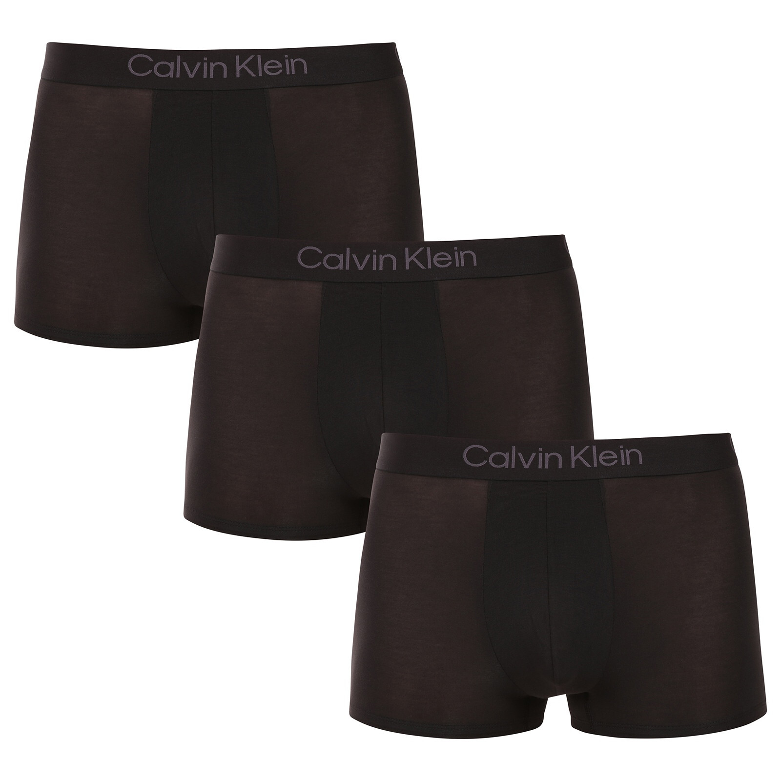 3PACK pánské boxerky Calvin Klein černé (NB4192-UB1) XL, trenky / trenýrky