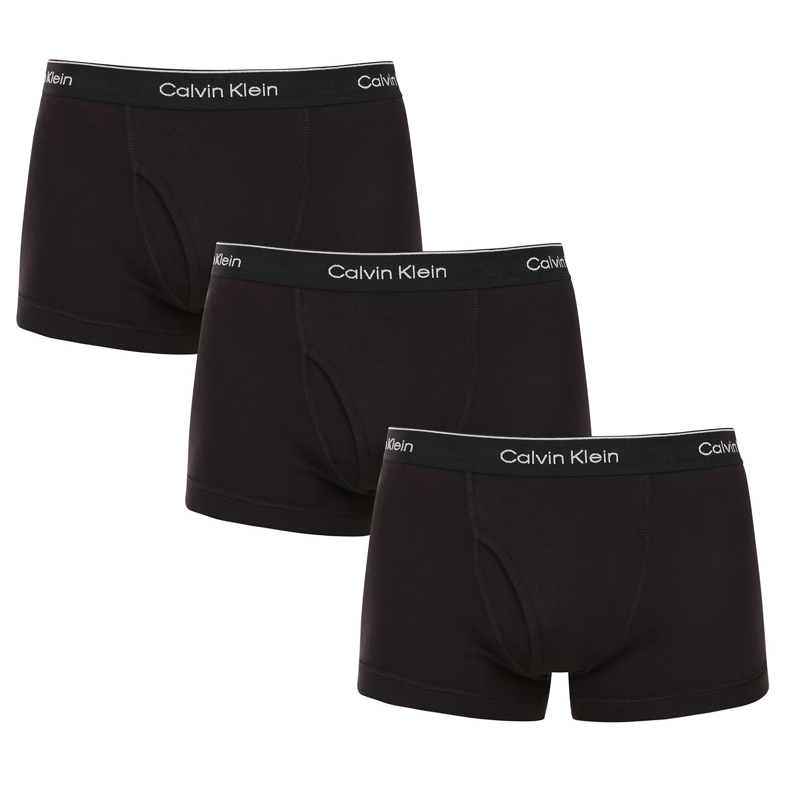 3PACK pánské boxerky Calvin Klein černé (NB4002A-001) M, trenky / trenýrky