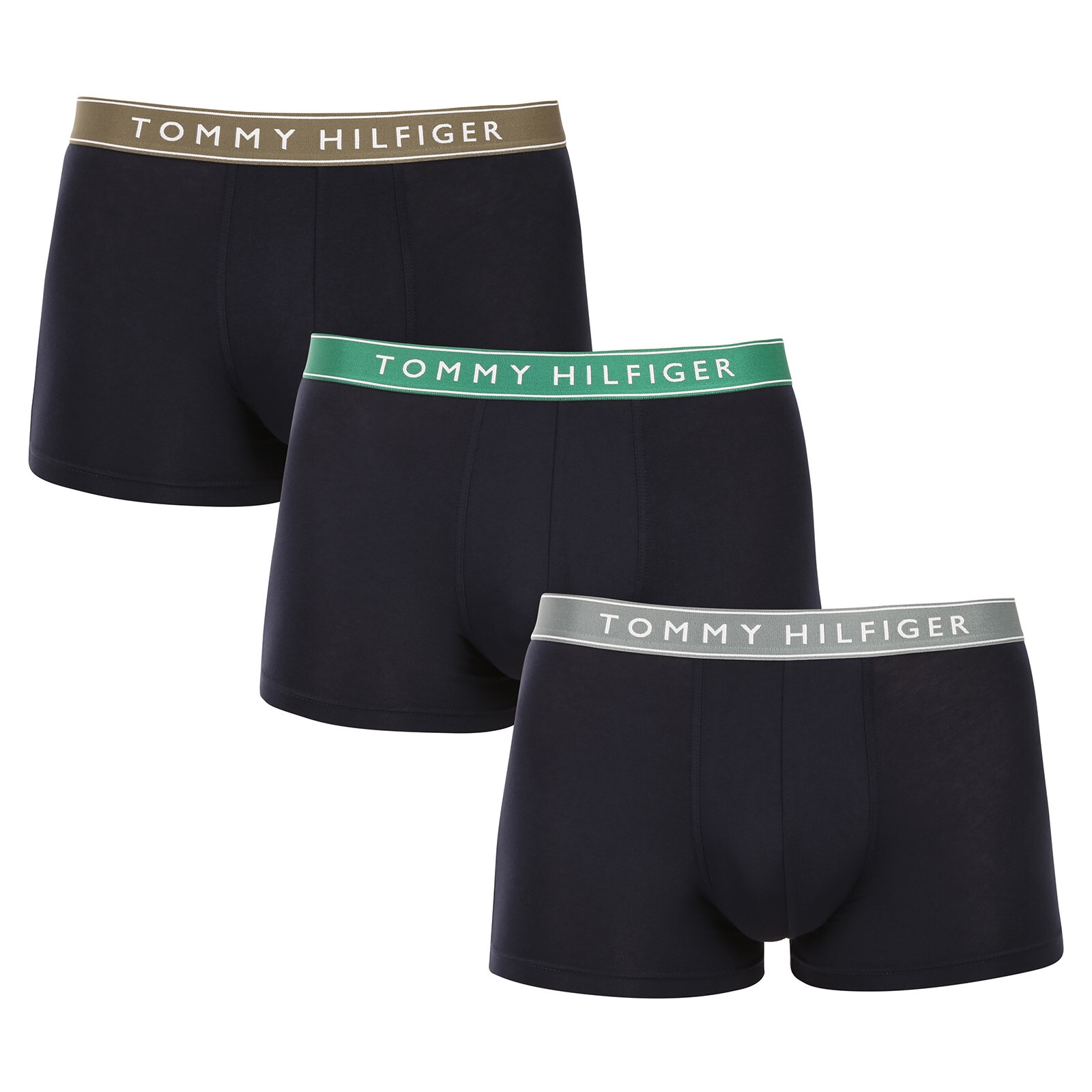 3PACK pánské boxerky Tommy Hilfiger černé (UM0UM03457 0WK) XL, trenky / trenýrky