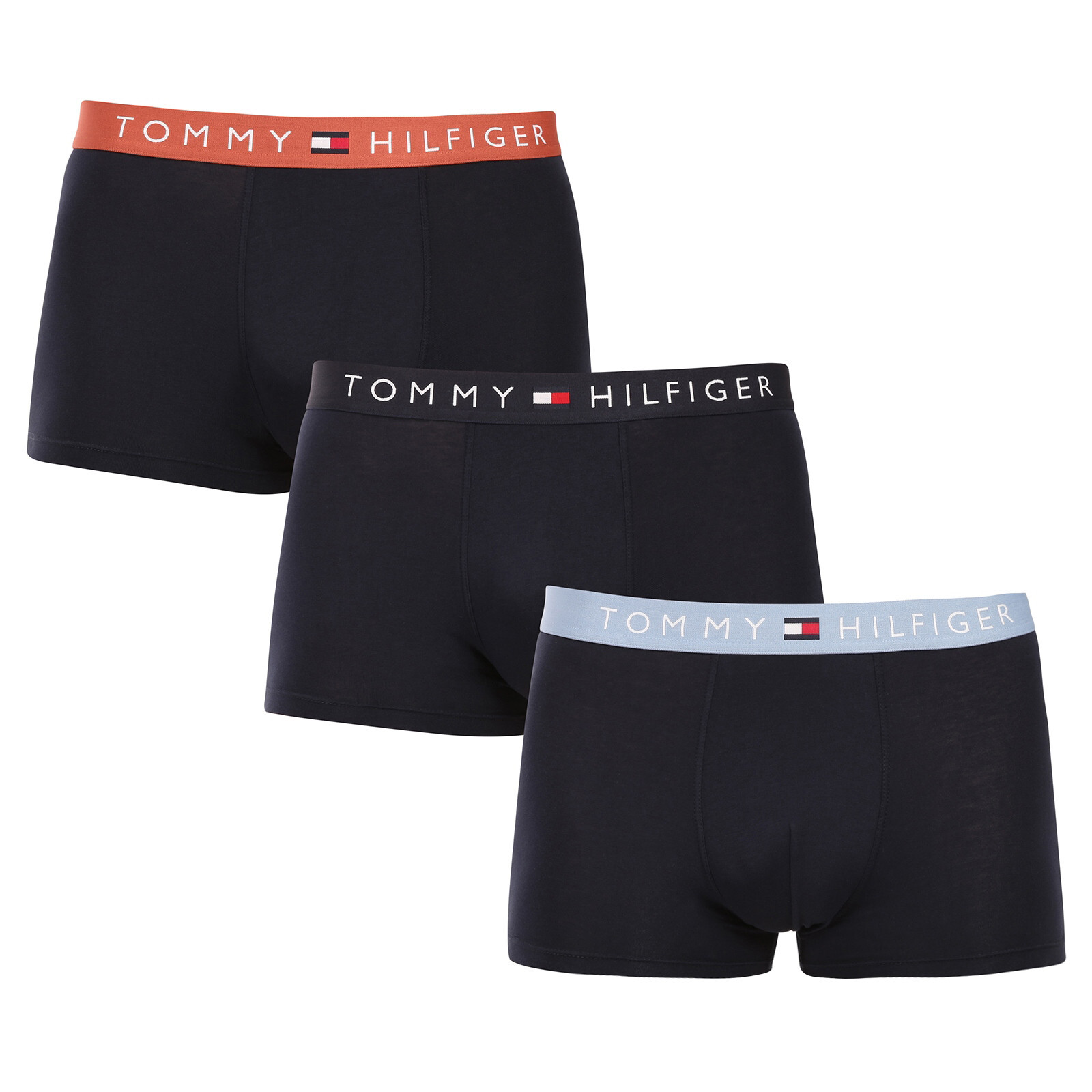 3PACK pánské boxerky Tommy Hilfiger tmavě modré (UM0UM03181 0T1) XL, trenky / trenýrky