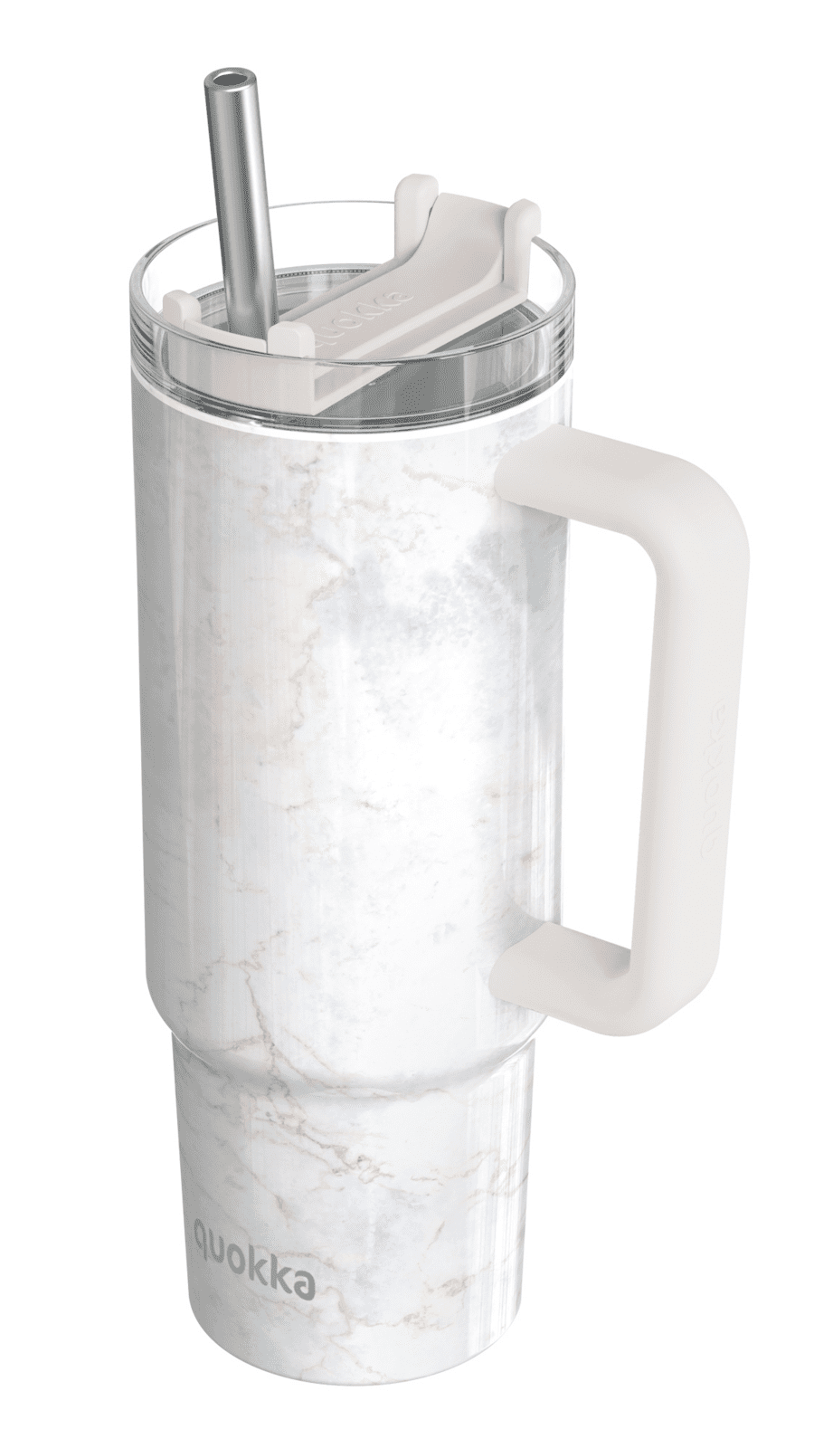 Termohrnek Vibe s brčkem, 880ml, Quokka, marble