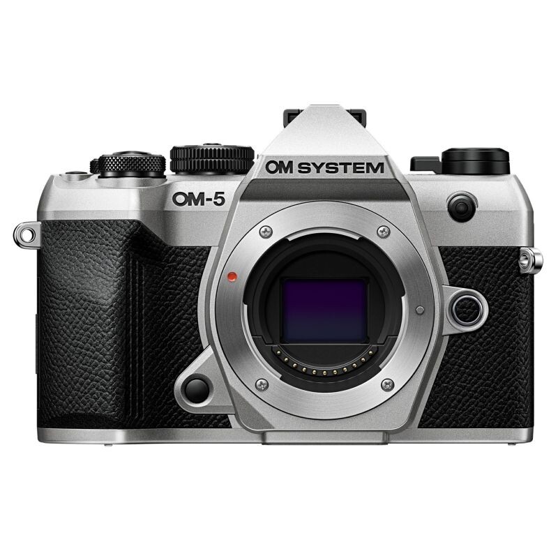 OM SYSTEM OM-5 Mark II tělo stříbrné