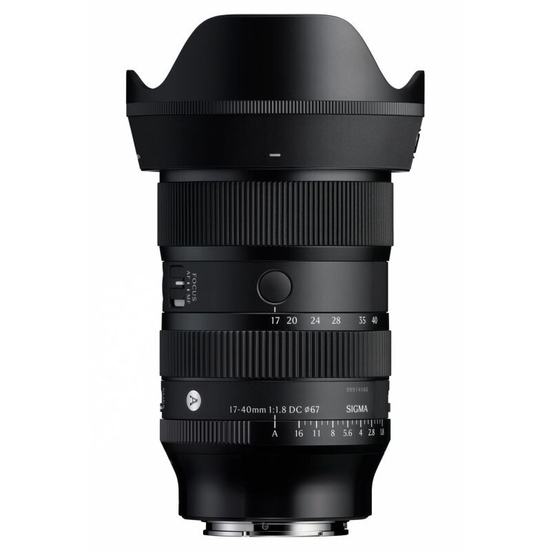 SIGMA 17-40 mm f/1,8 DC Art pro Sony E (APS-C)