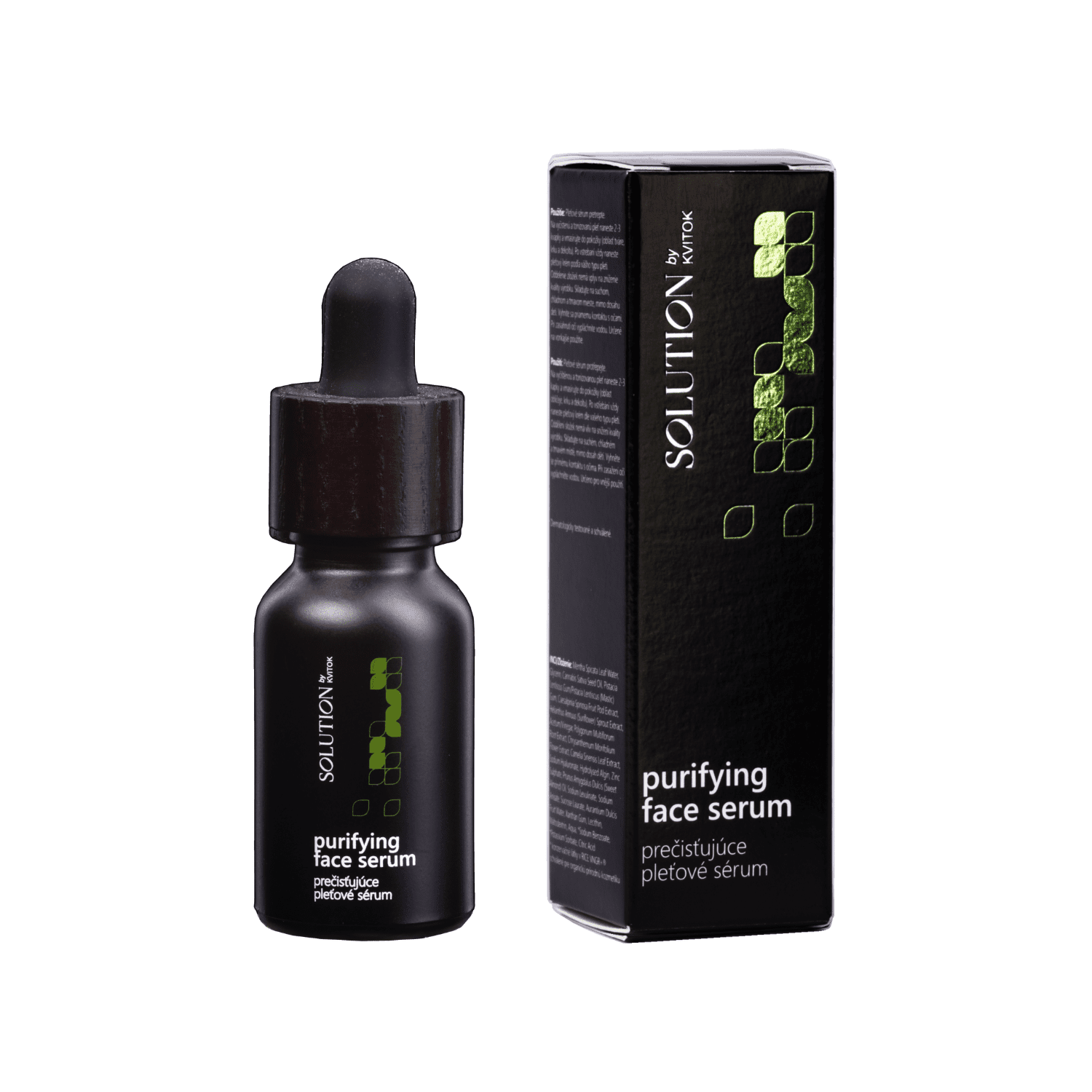 Kvitok Solution Pročišťující pleťové sérum Balance (15 ml) - ideální pro problematickou pleť