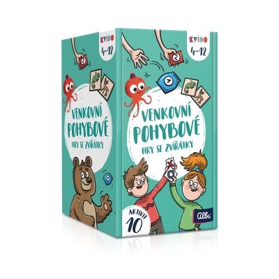 Venkovní pohybové hry se zvířátky - Kvído Albi