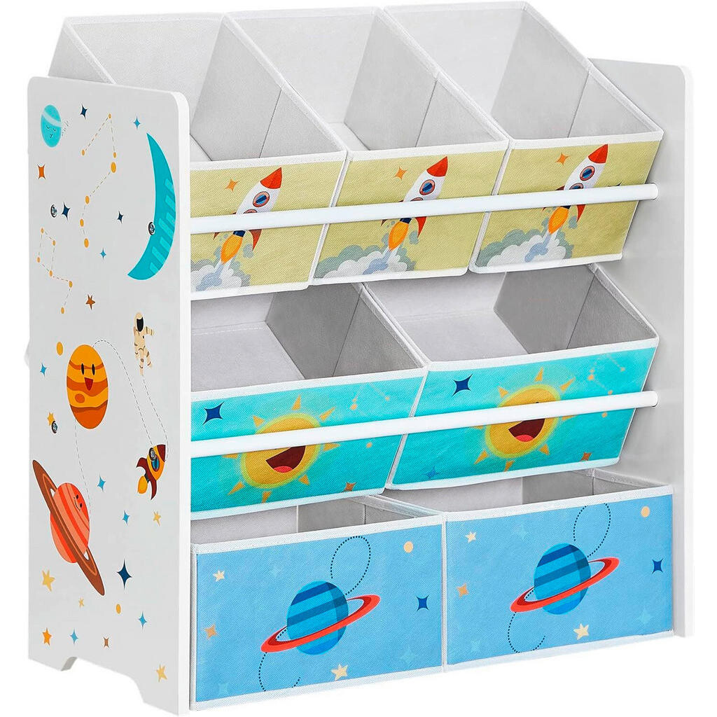 XXXL REGÁL DO DĚTSKÉHO POKOJE, bílá, 62,5/60/29,5 cm