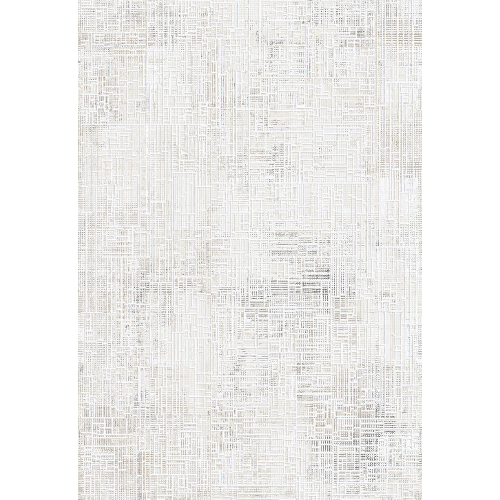 Dieter Knoll TKANÝ KOBEREC, 200/290 cm, bílá