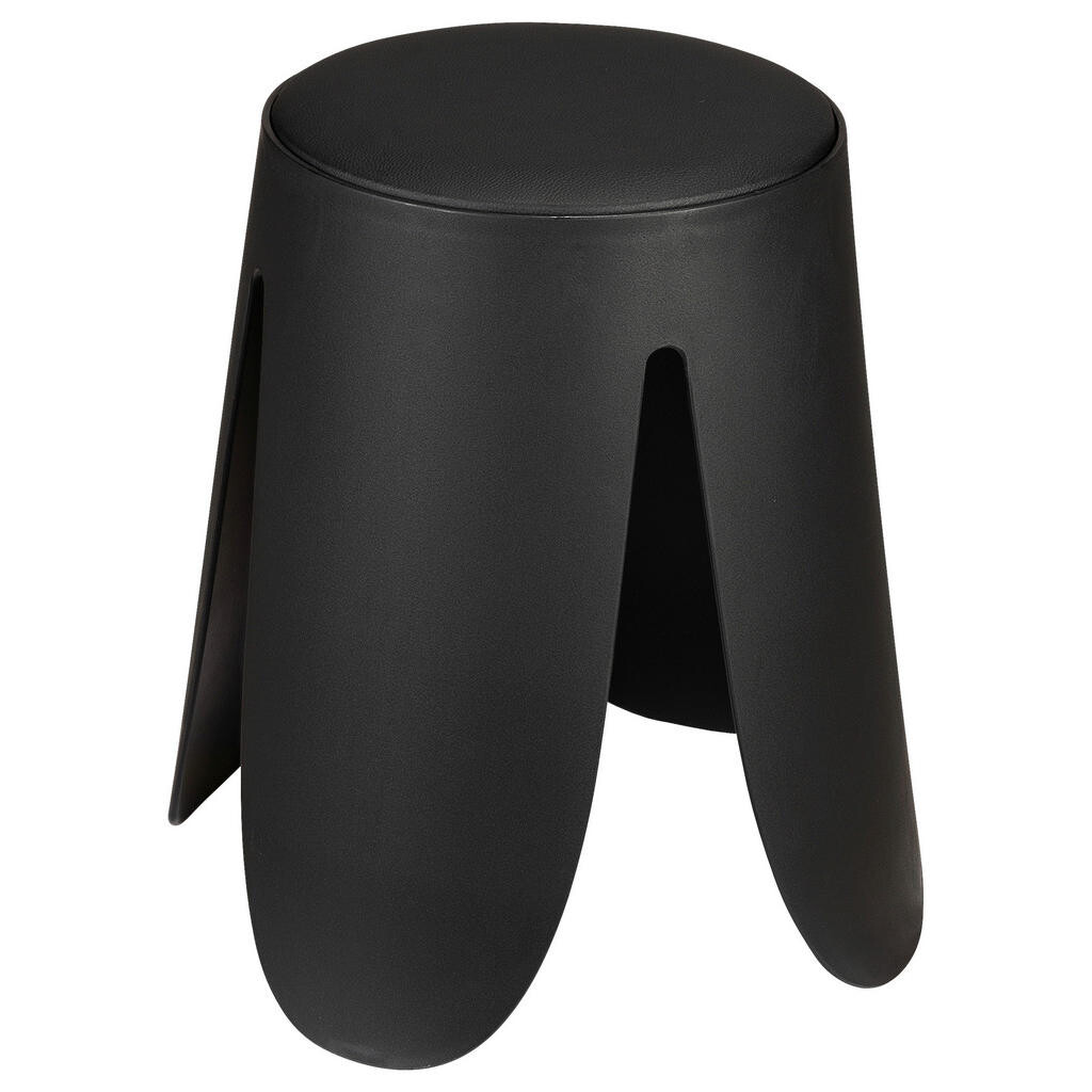 Wenko STOLIČKA DO SPRCHY, černá, 44,5/46/44,5 cm