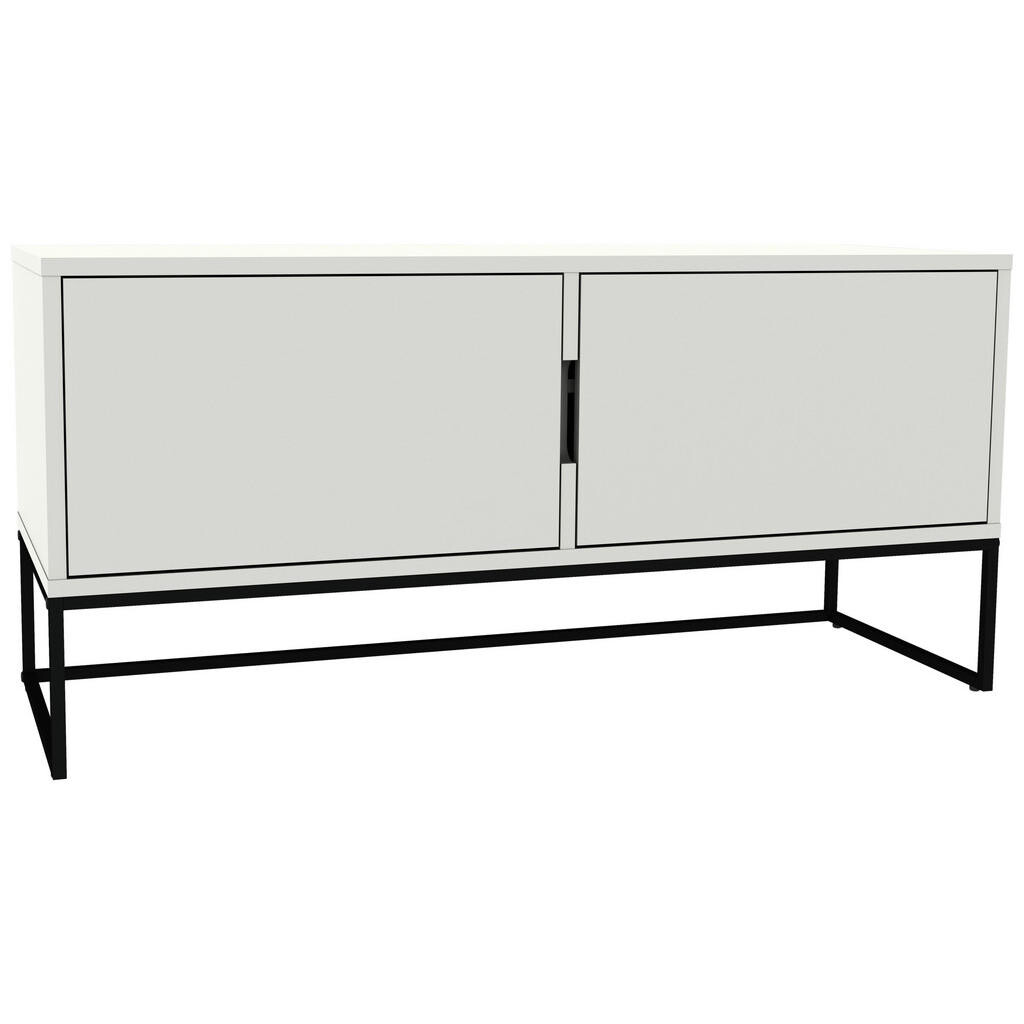 XXXL NÍZKÁ KOMODA, bílá, 118/57/43 cm