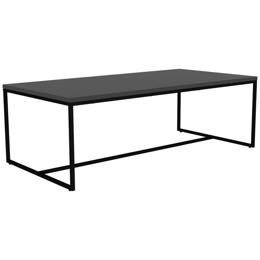 XXXL KONFERENČNÍ STOLEK, černá, kompozitní dřevo, 120/60/40 cm