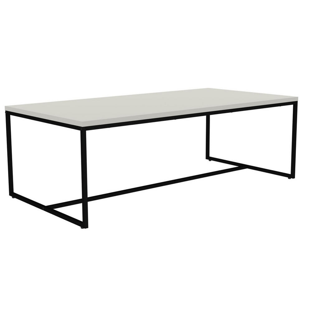 XXXL KONFERENČNÍ STOLEK, bílá, kompozitní dřevo, 120/60/40 cm