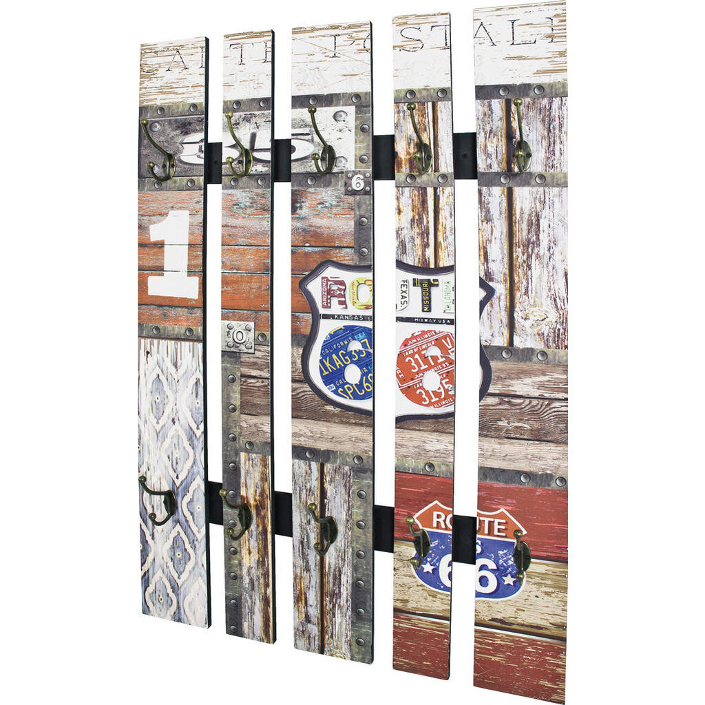 Carryhome NÁSTĚNNÁ ŠATNA, 65/100/9 cm