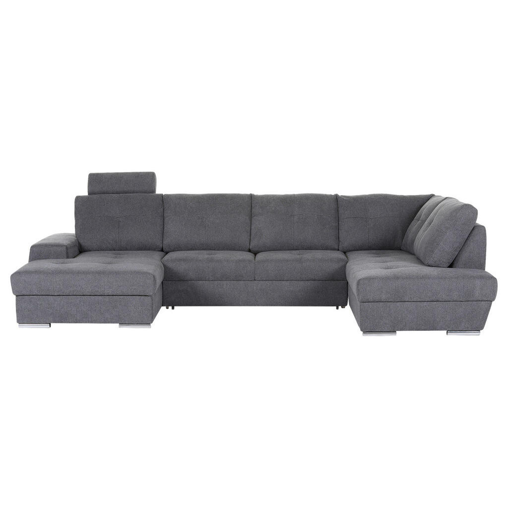 Hom`in SEDACÍ SOUPRAVA, textil, tmavě šedá