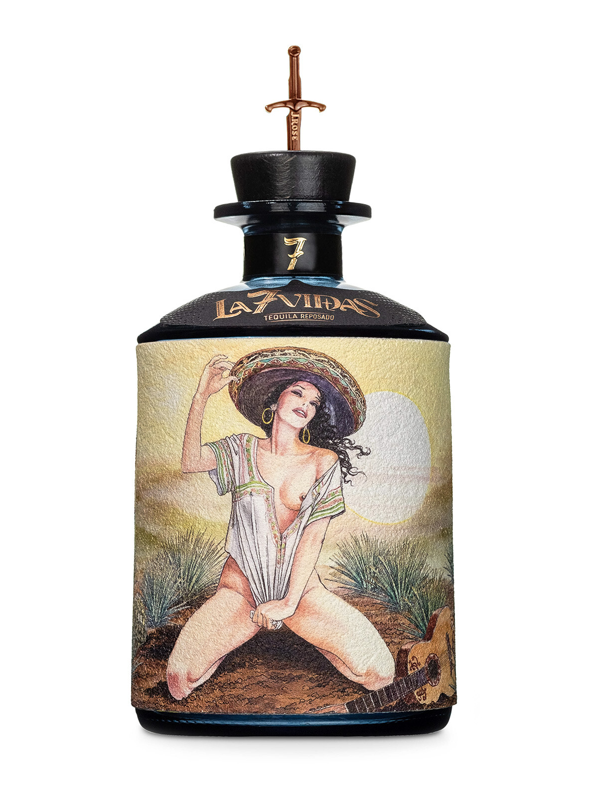 J.Rose La7Vidas Tequila Reposado 40% 0,7l