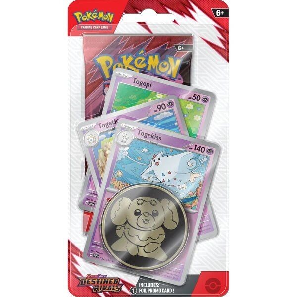 Kartová hra Pokémon TCG: Scarlet & Violet Destined Rivals Premium Checklane Blister Togekiss (Pokémon)