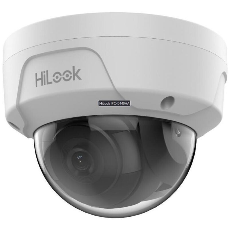 HiLook powered by Hikvision IP kamera IPC-D140HA/ Dome/ rozlišení 4Mpix/ objektiv 2.8 mm/ Motion Detection 2.0/ krytí IP67/ IK10/ I