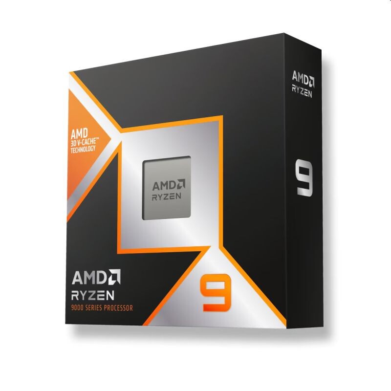 AMD Ryzen 9 9900X3D (až 5, 5GHz / 140 MB / 120W / AM5) box bez chladica