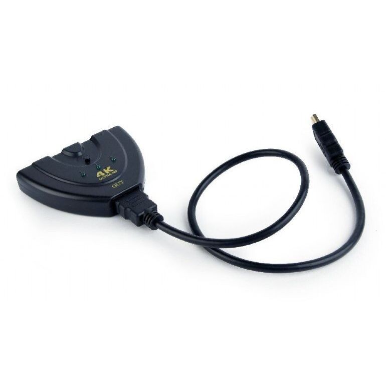 Cablexpert HDMI switch 3:1 -> 3x vstup 1x výstup
