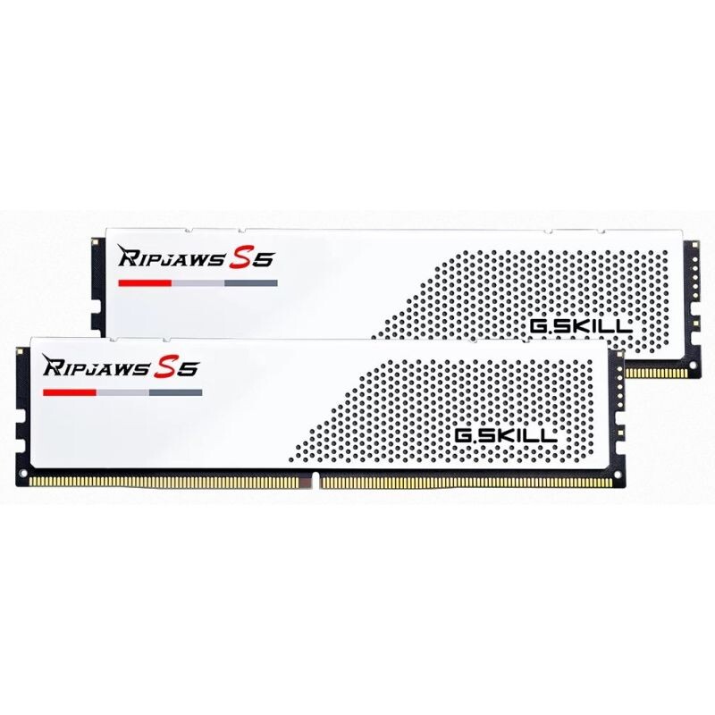 G.SKILL 32 GB kit DDR5 6000 CL36 Ripjaws S5 white