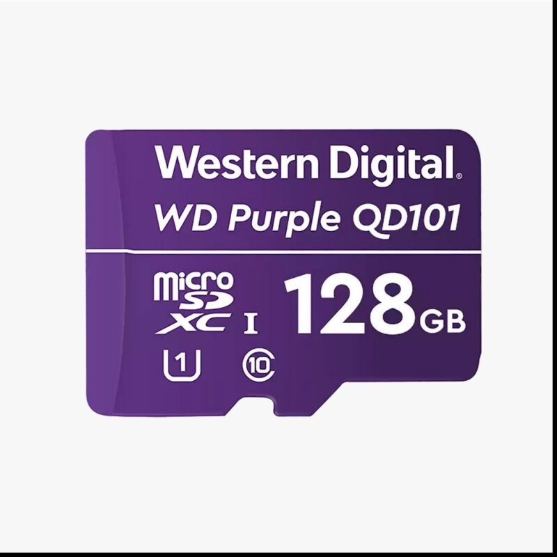 WD Purple SC QD101 128 GB Ultra Endurance microSDXC Card