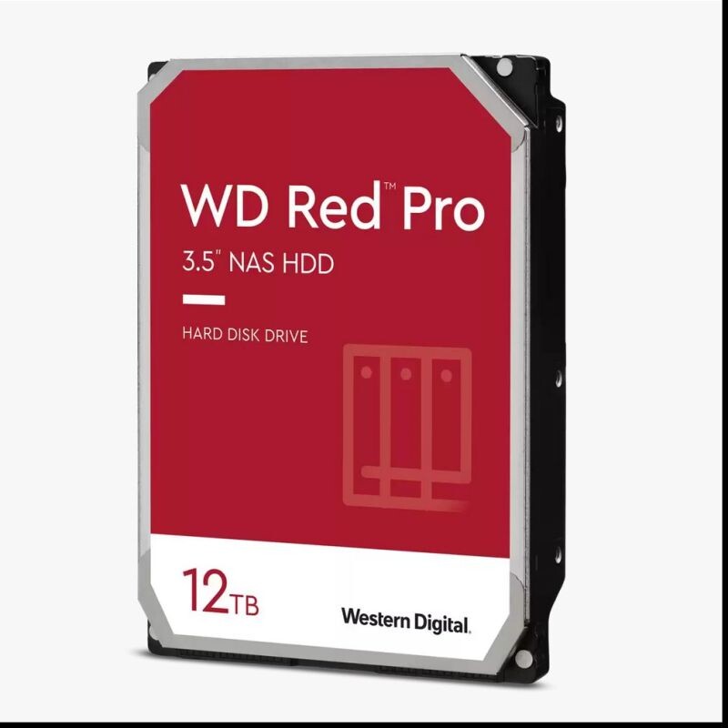 WD Red Pro NAS HDD 12TB SATA