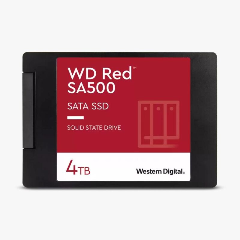 WD Red SA500 NAS SSD 4TB 2, 5