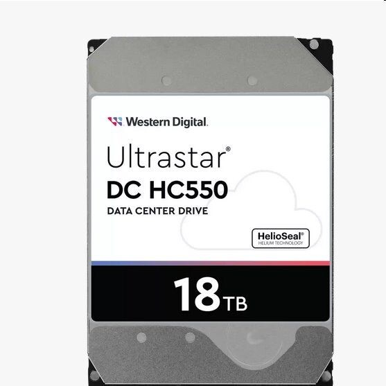 WD Ultrastar DC HC550 18TB Data Center HDD SAS SE