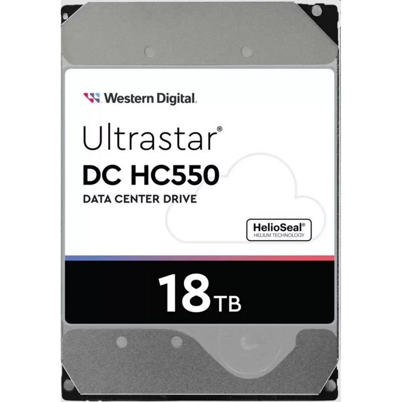 WD Ultrastar DC HC550 18TB Data Center HDD SATA SE