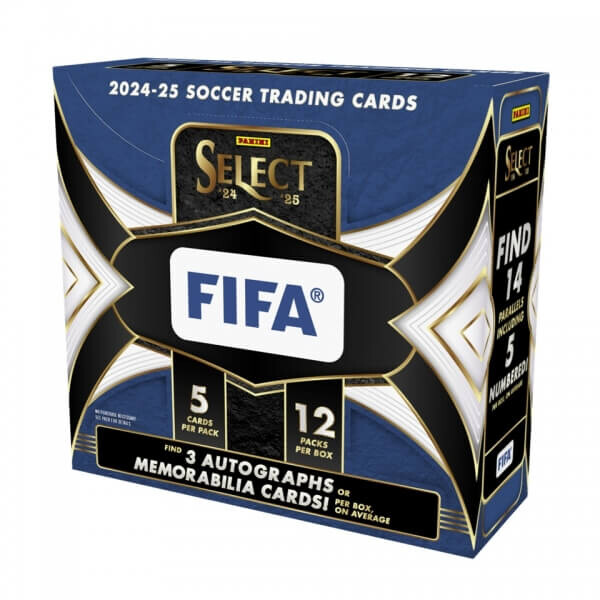 2024-2025 Panini Select FIFA Hobby Box - fotbalové karty