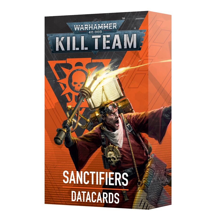 Games Workshop Warhammer 40000: Kill Team: Sanctifiers – Datacards