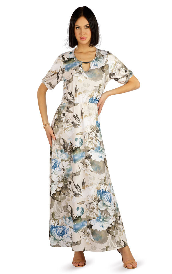 Dámské šaty s krátkým rukávem 5e126 litex s